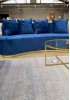 Jaron Four Seater  Curved Sofa